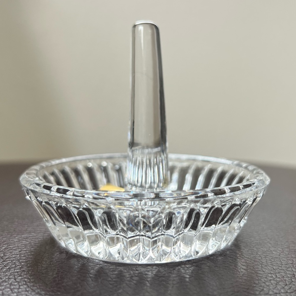 Vintage Crystal Ring Holder